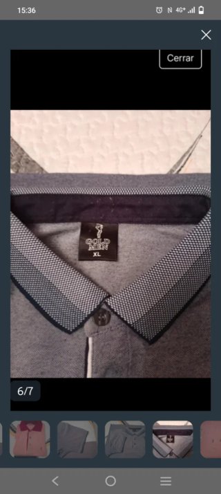 2 polos hombre talla XL