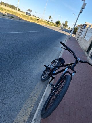 DESPIECE/ENTERA Bici dirt/Stunt Profesional Negra