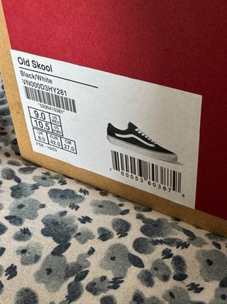 Zapatillas Vans Old Skool Hombre Negras