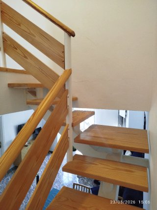 Escalera Hierro y Madera