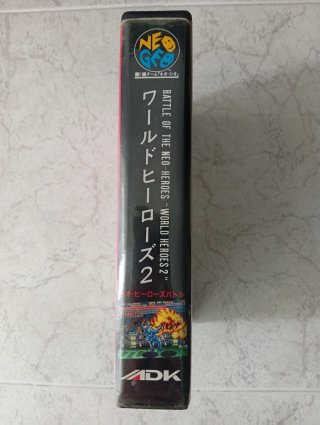 Neo Geo AES World Heroes 2 Japonés