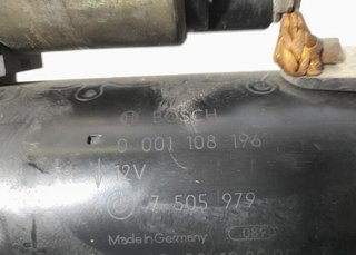 Bmw 4814594 0001108196 motor arranque serie 3