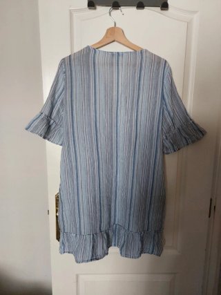 Vestido playero Cortefiel