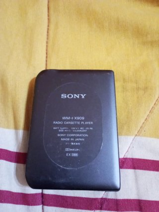 Walkman Sony WM-FX909 doble cabezal