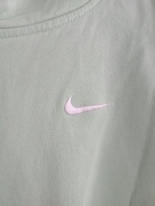 Sudadera Nike Verde Lima Talla L Vintage Retro