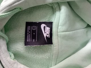 Sudadera Nike Verde Lima Talla L Vintage Retro