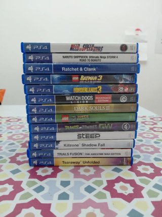 Lote 13 juegos Ps4 (compatibles con ps5)