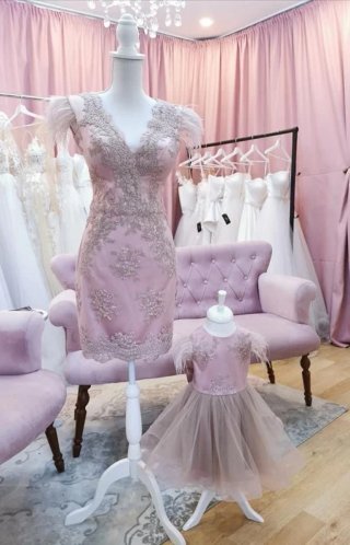 Vestidos Madre e Hija Hechos a Mano