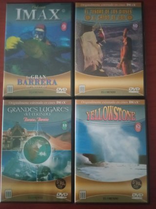 Colección IMAX DVD 12 Películas