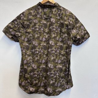 Camicia vintage fantasia verde taglia L