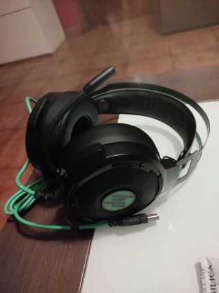 Auriculares HP Gaming 600 Negro/Verde