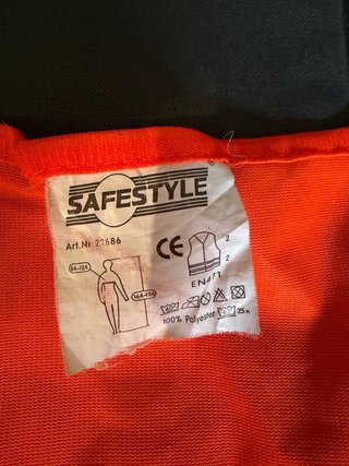 Pantalón alta visibilidad naranja