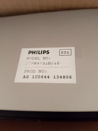 Televisión Philips Negra de 37" Se vende con TDT