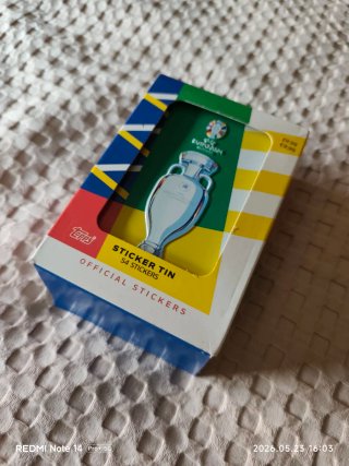 Latas Topps Eurocopa Alemania 2024 (4 unidades)