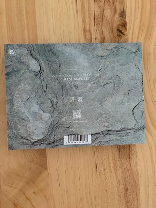 Set di 5 coltelli per formaggio in legno e metallo