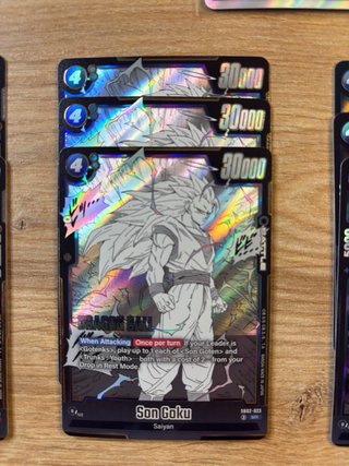 Lote Cartas Dragon Ball Fusion Manga SB02