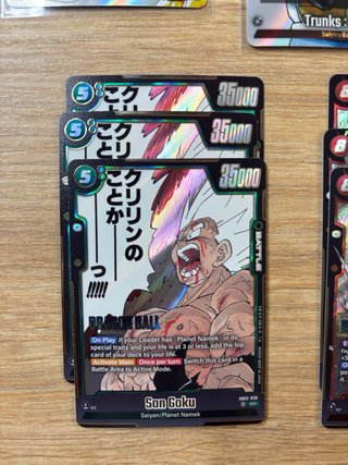 Lote Cartas Dragon Ball Fusion Manga SB02