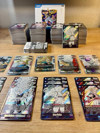 Lote Cartas Dragon Ball Fusion Manga SB02