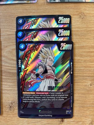 Lote Cartas Dragon Ball Fusion Manga SB02