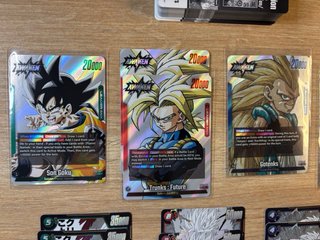 Lote Cartas Dragon Ball Fusion Manga SB02