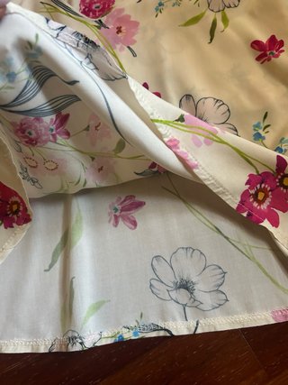 Top floral sin estrenar