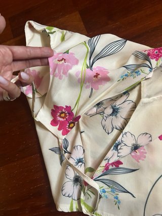 Top floral sin estrenar