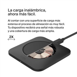 Belkin BoostCharge base carga inalámbrica segura