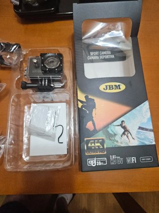 Cámara Deportiva JBM 4K Ultra HD WiFi