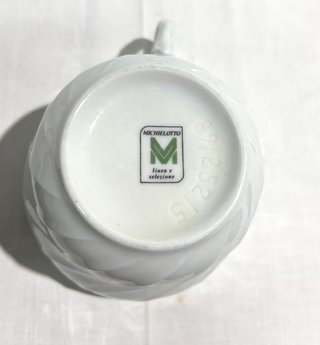 Servizio 2 tazze da tè con piattini