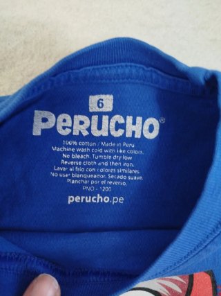Camiseta Perucho Talla 6