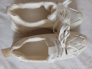 Sneakers donna bianche tg 37.5