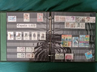 Colección Sellos España 1977-1982