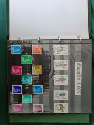 Colección Sellos España 1977-1982
