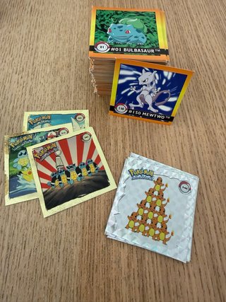 Cromos Pokémon Stickers Serie 1 (1999)