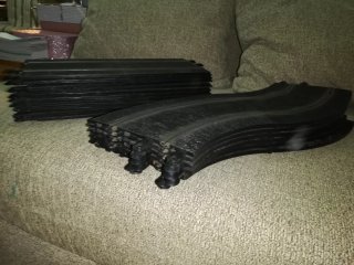 Lote Pistas Scalextric Rectas y Curvas