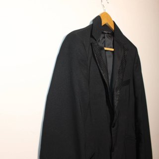 Blazer nero vintage Made in Italy