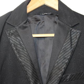 Blazer nero vintage Made in Italy