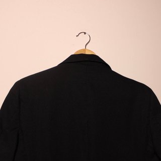 Blazer nero vintage Made in Italy