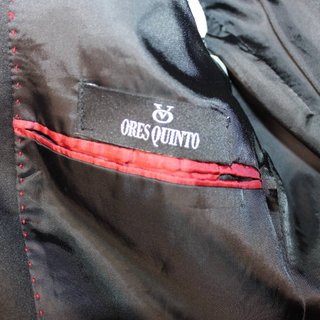 Blazer nero vintage Made in Italy