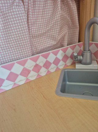 Cocinita Rinconera Rosa
