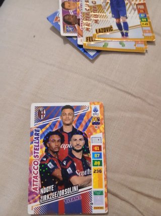 Carte Panini Sanabria Master Class Serie A
