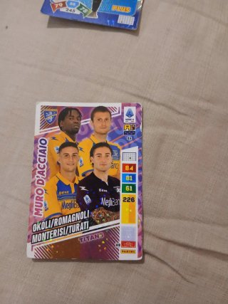 Carte Panini Sanabria Master Class Serie A