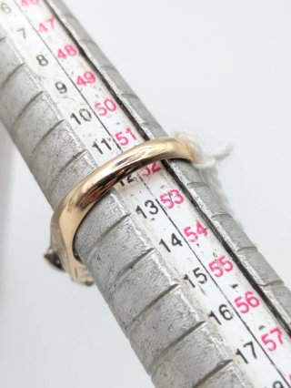 Anillo Oro 18k Flores Diamantes
