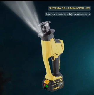 Sierra Sable Portátil Recargable (2 Baterías)