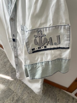 Camicia Armani Jeans Uomo Bianca M