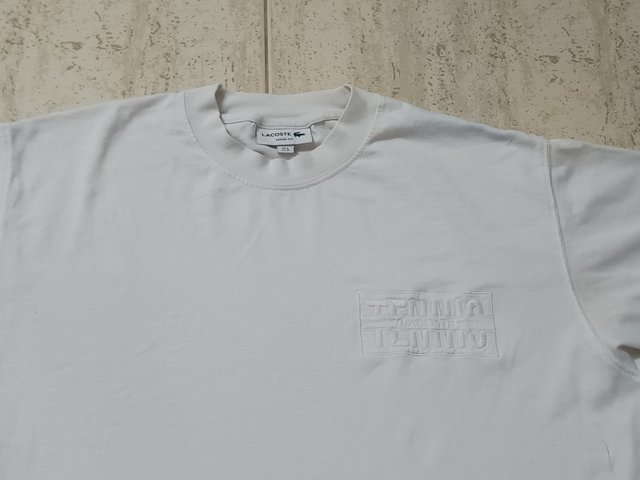 Camiseta Lacoste Titanic Talla XL