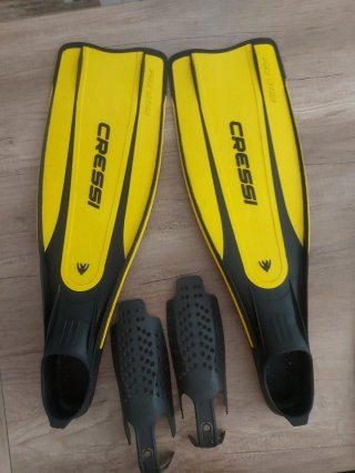 Aletas Cressi Pro Star Amarillo 43/44