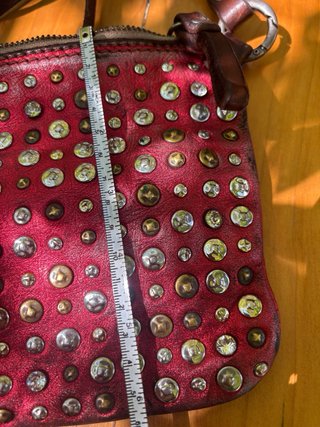 Borsa Campomaggi borchie e strass