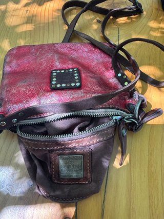 Borsa Campomaggi borchie e strass