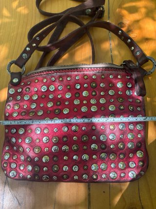 Borsa Campomaggi borchie e strass
